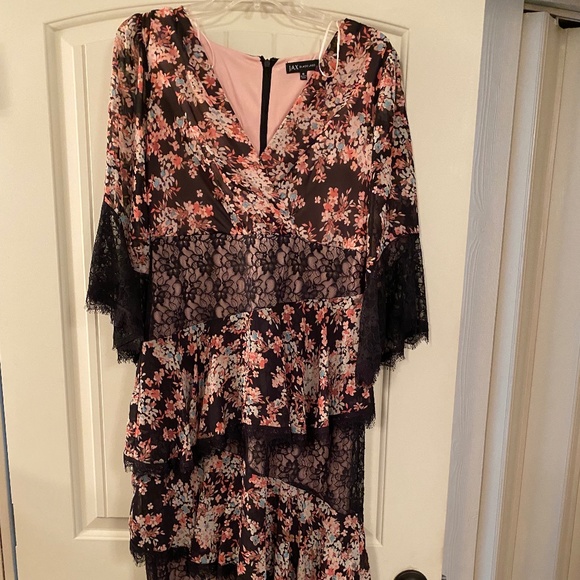 Jax. Black label tiered dress - Picture 1 of 5